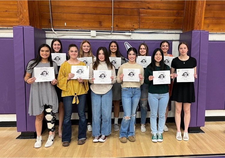 volleyball letter winners 
